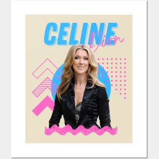 Celine dion***original retro Posters and Art